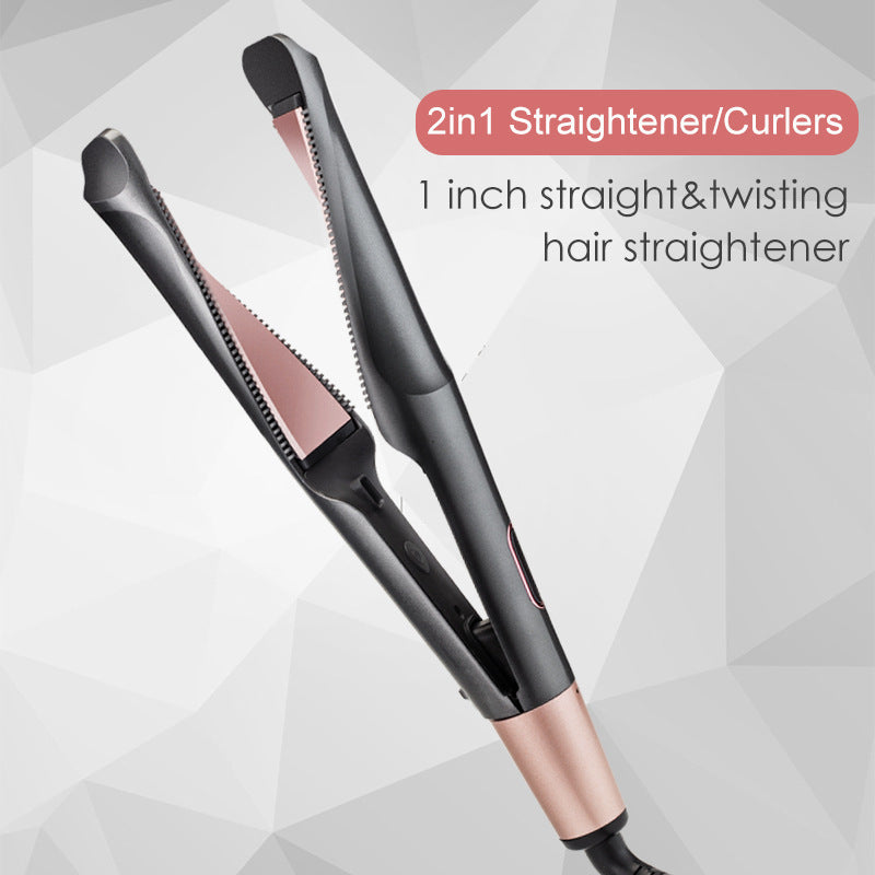 2 in 1 hair Straightener/Curlers