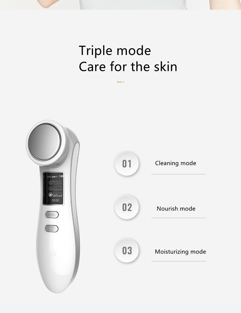 Ionic facial massager