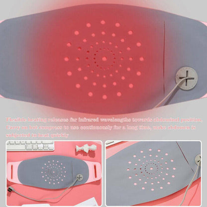 Warm Heating Vibration Electric Waist Belt Massage