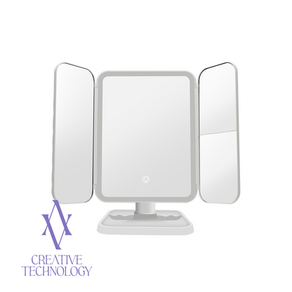 Makeup Mirror With LED light -10X Magnifying 180 Rotation